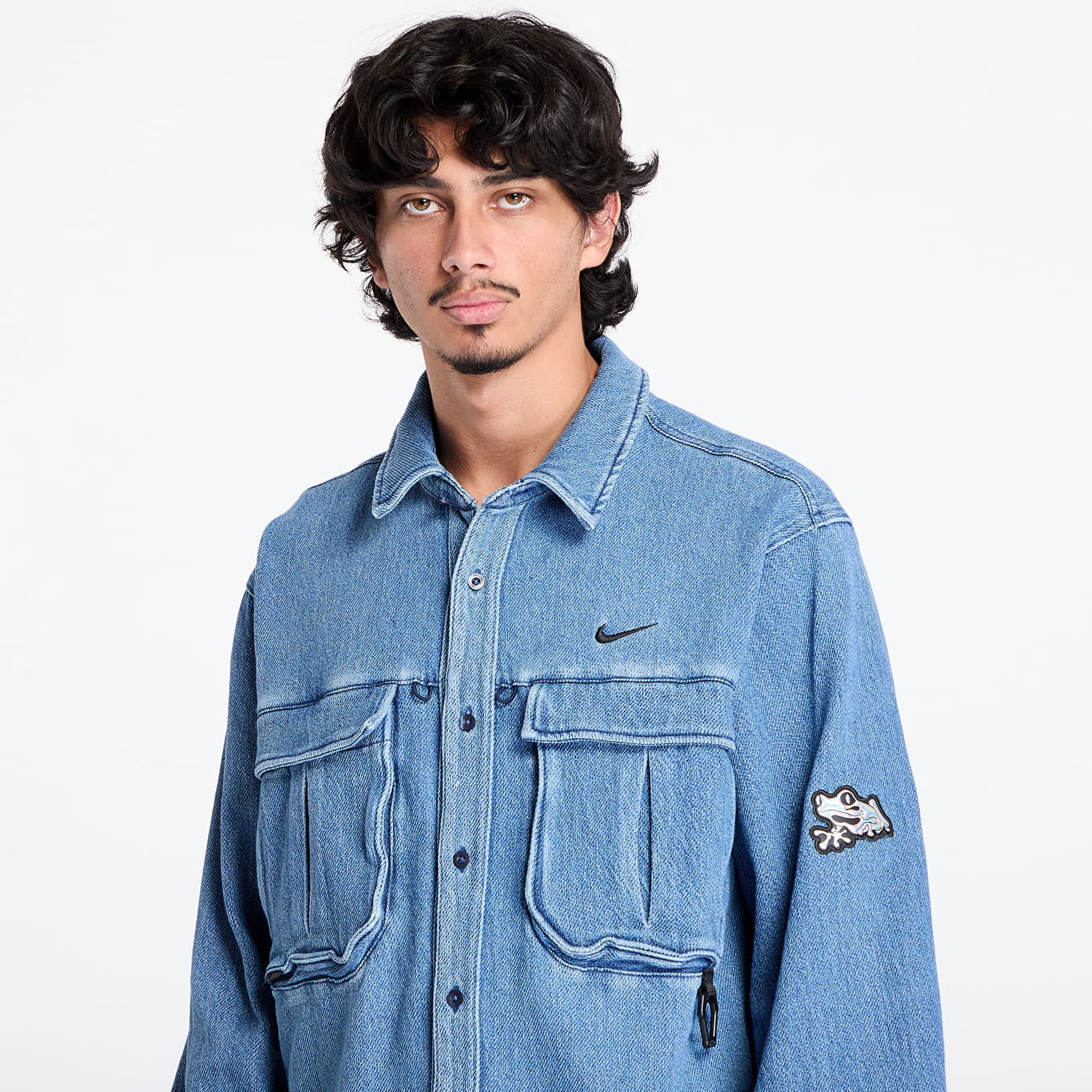 Košulja Nike Shirt Button-Down Top Plava | FZ3260-486, 1