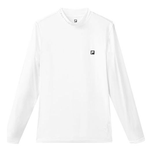 Majica kratkih rukava FILA Athletics Series Slim Fit Long Sleeve Shirt Bijela | A11M125201F-WT