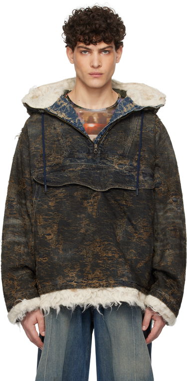 Vjetrovka Diesel Black D-Arak-Fsf Denim Jacket Crna | A15963-0ABCW-01, 0