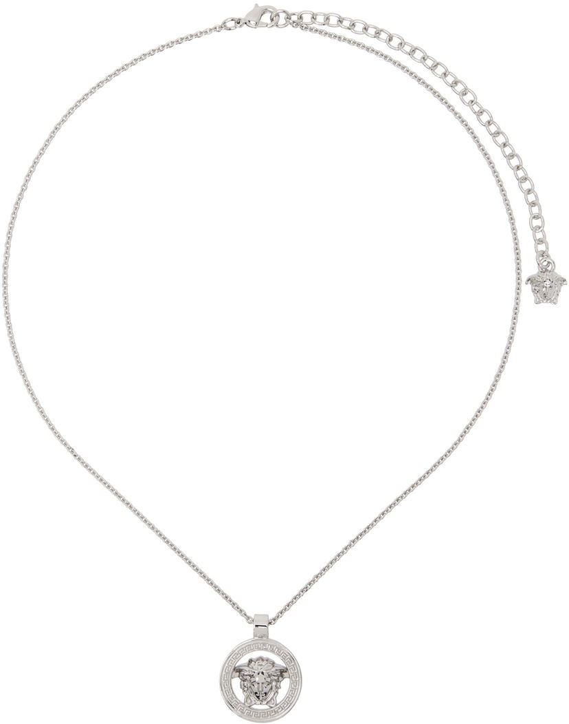 Ogrlica Versace Silver Medusa '95 Pendant Necklace Metalik | 1015201_1A00620