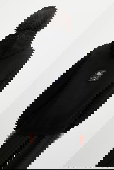 Dukserice AAPE by A Bathing Ape AAPE Now Hoodie with Application Crna | AAPSWMB323XXN, 2