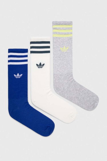 Čarape adidas Originals Solid Crew Socks – 3 pack Višebojno | IL5016, 2