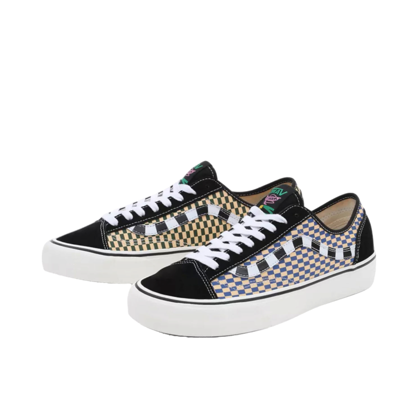 Tenisice i cipele Vans Style 36 Decon VR3 SF x Mami Wata Black Cream Crna | VN0007R2CRM