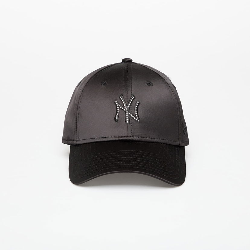 Kapa New Era New Era New York Yankees 9FORTY Satin Rhinestone Baseball Cap Crna | 60691310