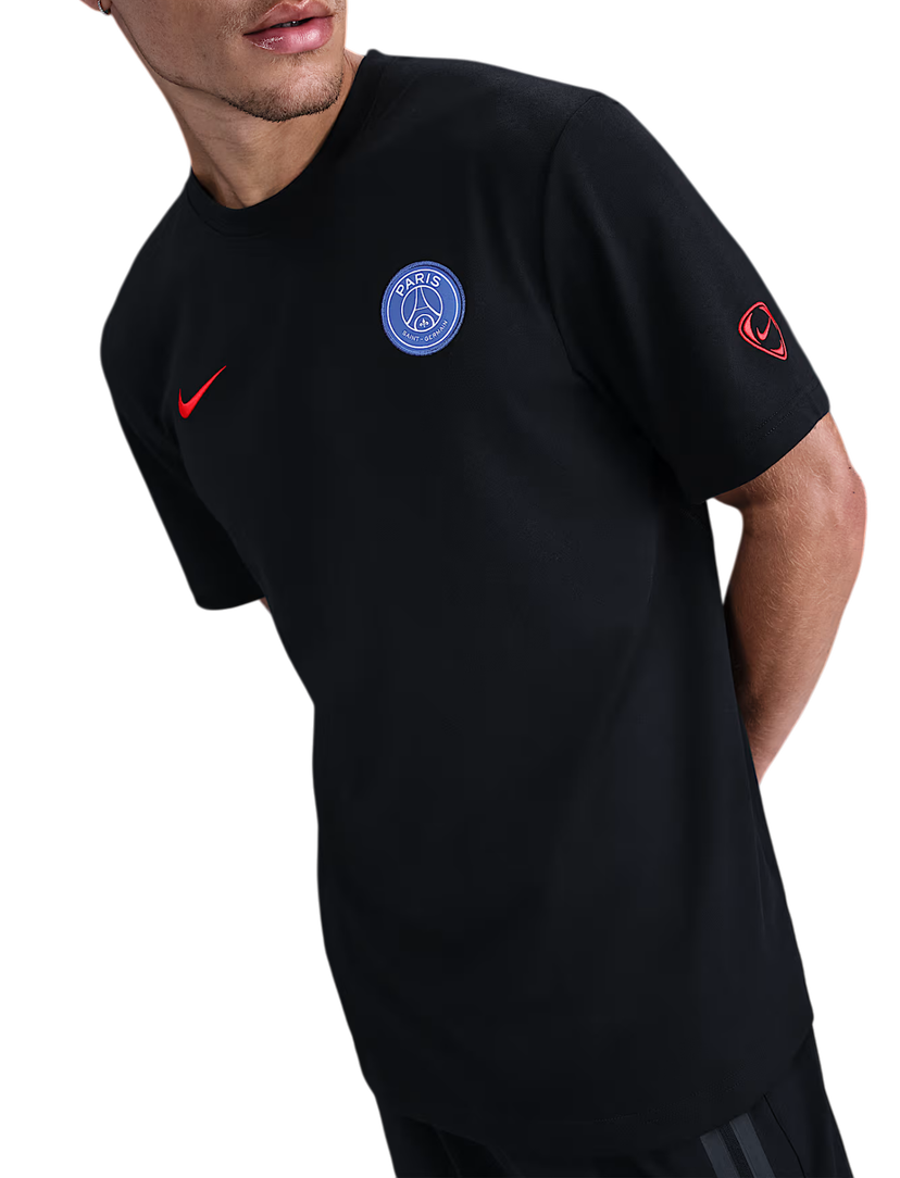 Majica kratkih rukava Nike Paris Saint-Germain Dri-FIT Primary Statement T-Shirt 2025/26 Crna | hq3870-010