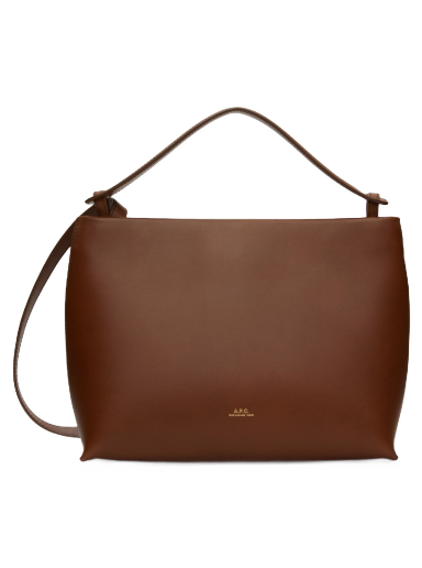 Torba za rame A.P.C. Ashley Bag Smeđa | PXAWV-F61739