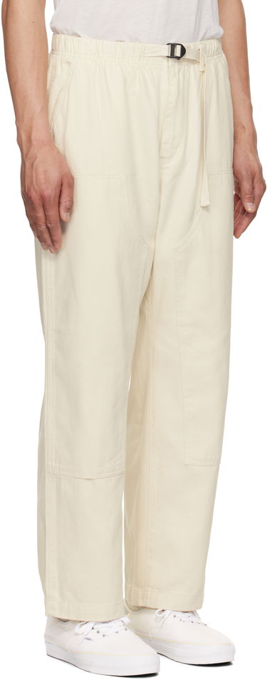 Hlače Carhartt WIP Crawford Relaxed Fit Canvas Pants Bijela | I034566_7, 4