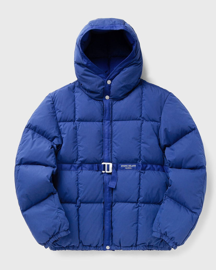 Pernata jakna Stone Island Stone Island Marina Hooded Puffer Jacket Plava | K2S154100081S0X24.V0022