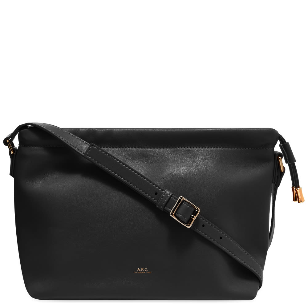 Torba za rame A.P.C. A.P.C. Ninon Soft Cross Body Bag Crna | PUAAT-F61583-LZZ, 0