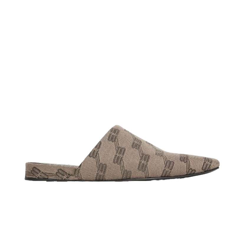 Tenisice i cipele Balenciaga Cozy Jacquard Mules Brown Smeđa | 636605W2I10