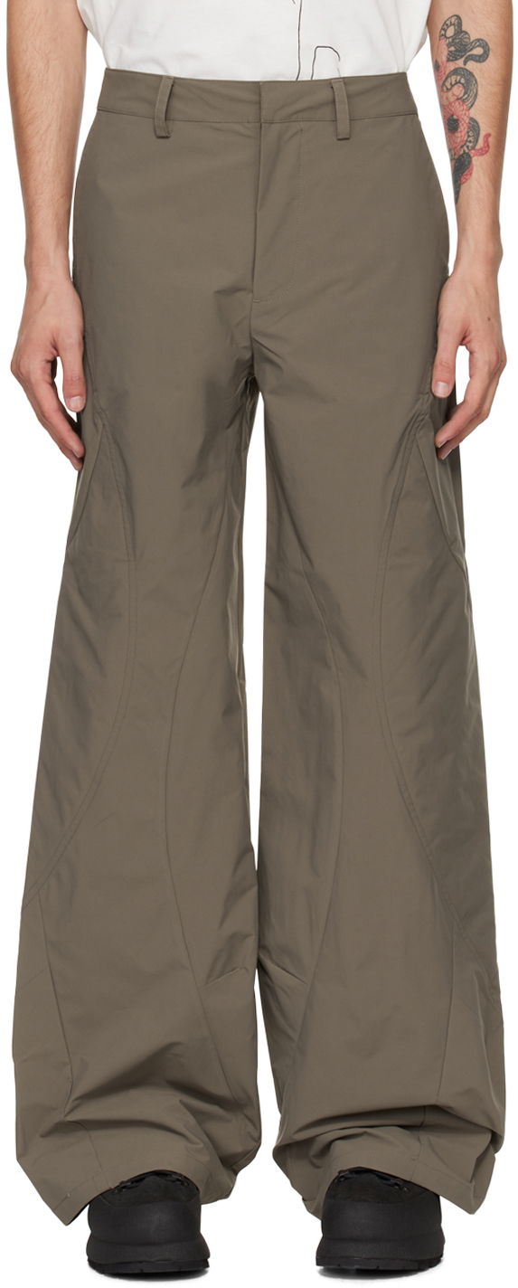 Hlače HELIOT EMIL Padded Cargo Pants Zelena | PREAW24_M_10_170_DG23