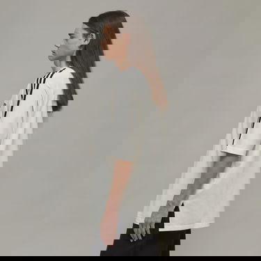 Majica kratkih rukava Y-3 3-Stripes Tee Bež | HZ8871, 2