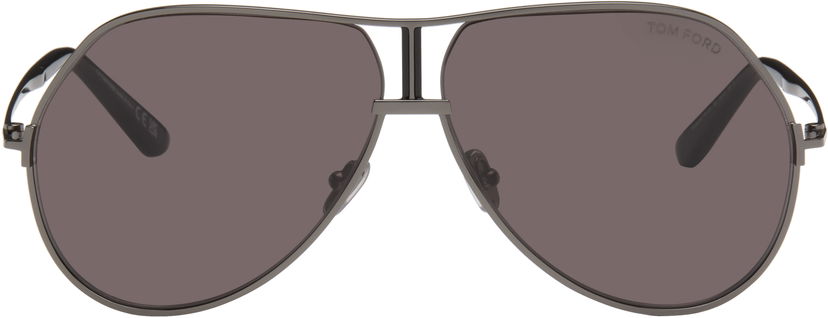 Sunčane naočale Tom Ford Tom Ford Rickie-02 Aviator Sunglasses Siva | FT1281_6308A