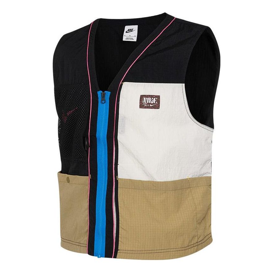 Prsluk Nike Sportswear Stitching Mesh Vest Crna | FJ7683-010, 0