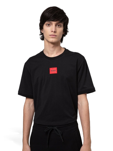 Majica kratkih rukava BOSS Cotton T-Shirt Crna | 50447978