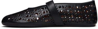 Njega cipela Alaïa ALAÏA Vienne Laser Cut Ballerina Flats Bijela | AA3A029CK216, 2