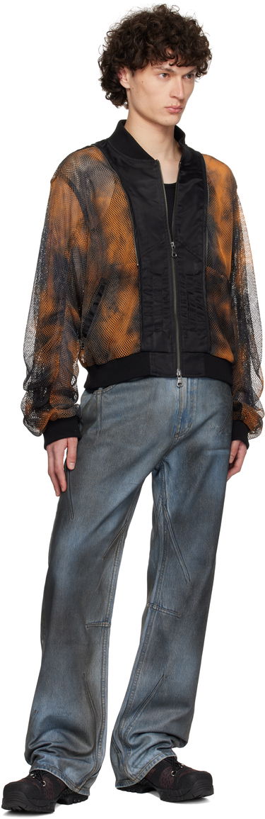 Jeans Andersson Bell Andersson Bell Dirty Spray Washed Wide Leg Jeans Plava | apa815m, 3