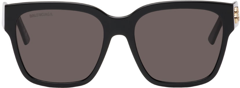Sunčane naočale Balenciaga Black Square Crna | BB0056S