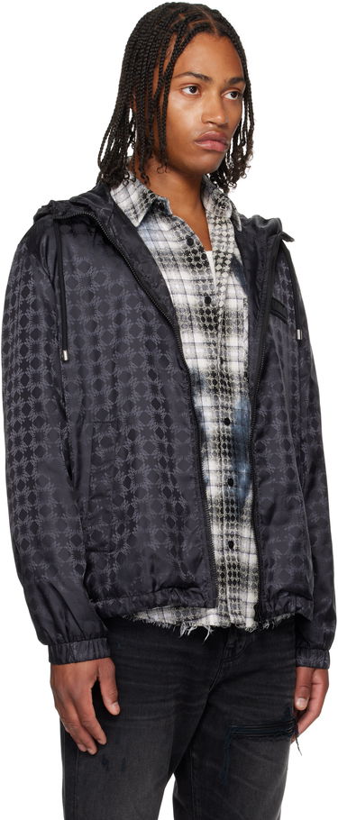 Vjetrovka AMIRI AMIRI MA Quad Windbreaker Jacket Crna | AMOULW1039, 1