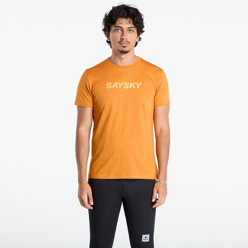 Majica kratkih rukava Saysky SAYSKY Logo Pace T-Shirt Narančasta | OMRSS20C4008