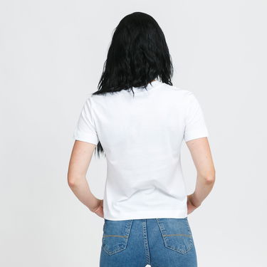 Majica kratkih rukava CALVIN KLEIN Shrunken Institution Tee Bijela | J20J216251 YAF, 2