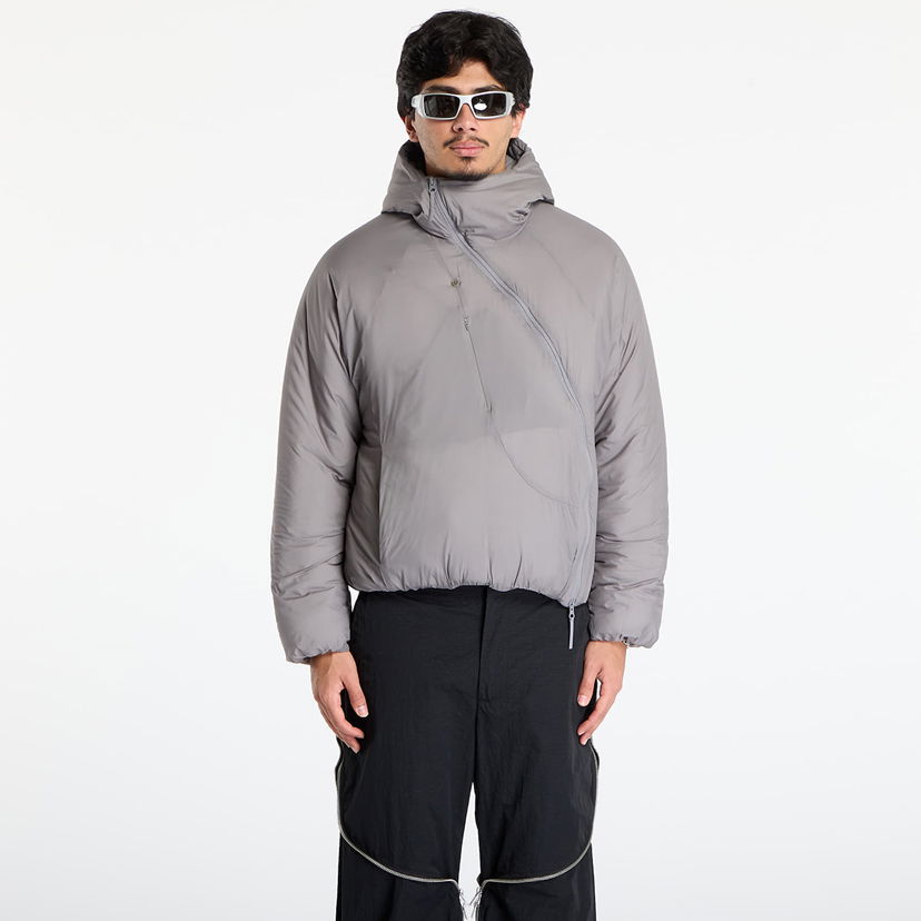 Pernata jakna Post Archive Faction (PAF) Puffer Hooded Asymmetrical Zip Air Jacket Crna | A1-000GR