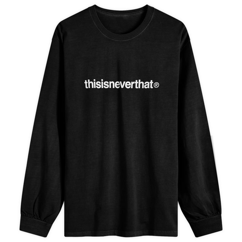 Majica kratkih rukava thisisneverthat T-Logo Long Sleeve T-Shirt Crna | TN243TTSLT02-BLK