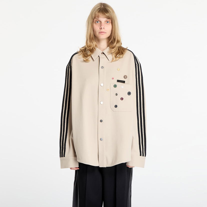 Jakna adidas Originals SONG FOR THE MUTE Shirt Jacket Bež | KC3141