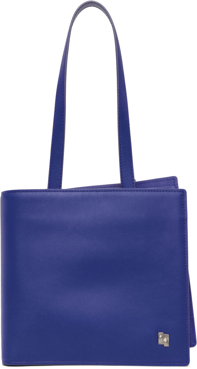 Tote bag ADER ERROR Leather Tote Bag Plava | BN01FWBA2001BL