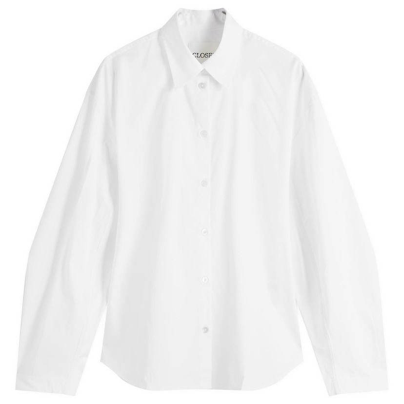 Košulja CLOSED Closed Pleated Sleeve Shirt, Size X-Small Bijela | C94202-25E-22