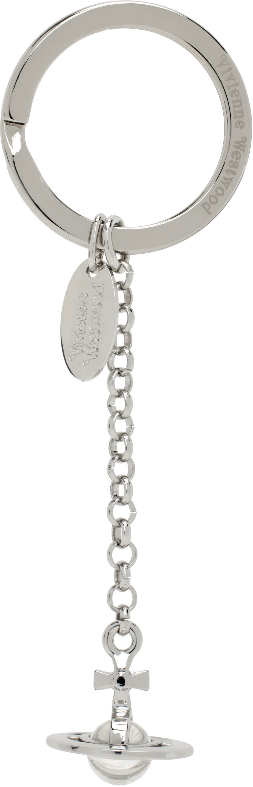 Privjesci za ključeve Vivienne Westwood Vivienne Westwood Hanging Orb Keychain Metalik | 8203011DU-OM000I-