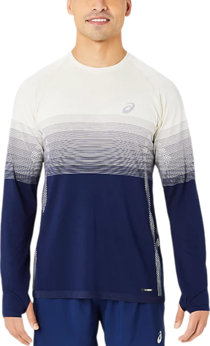 Majica kratkih rukava Asics Long Sleeve Running Shirt Plava | 2011c394-200