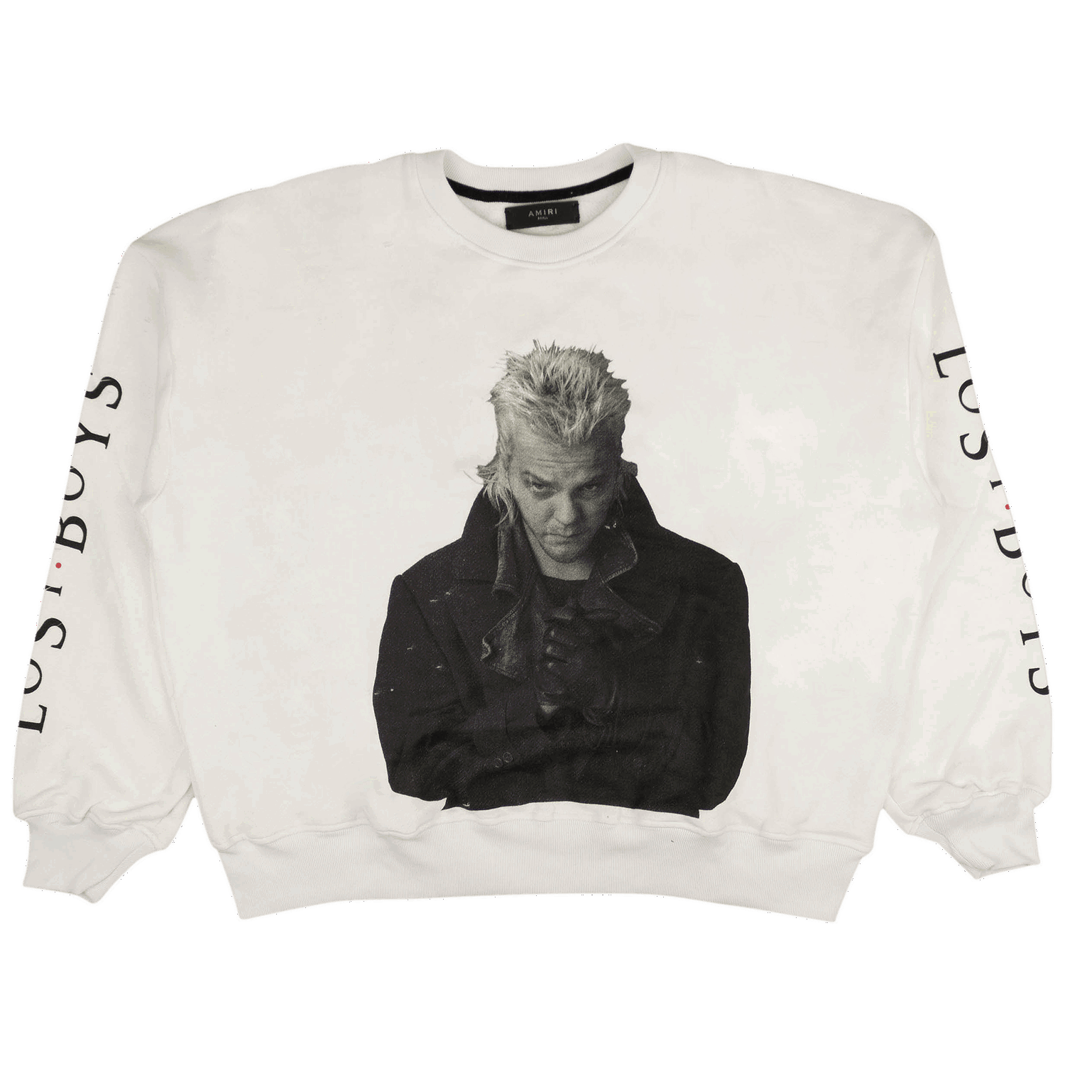 Dukserice AMIRI Lost Boys Loose Fit Crewneck Sweatshirt' Bijela | MKCRW LOBWHT WHIT, 0
