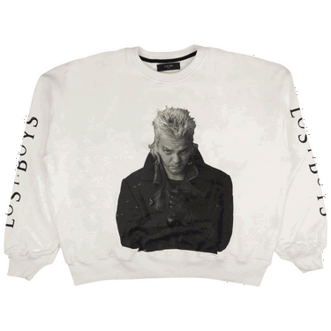 Dukserice AMIRI Lost Boys Loose Fit Crewneck Sweatshirt' Bijela | MKCRW LOBWHT WHIT, 0