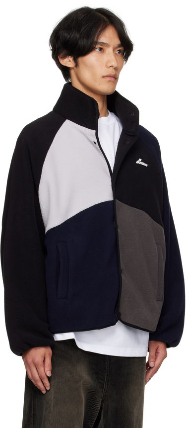 Jakna We11done We11done Colorblock Fleece Jacket Višebojno | WD-TJ2-25-876-U-BK, 4