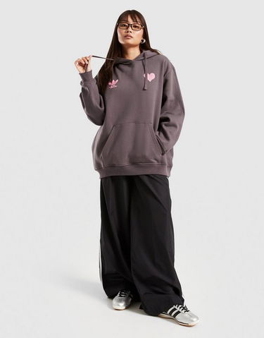 Dukserice adidas Originals Heart OS Hoodie Siva | KS5447, 2