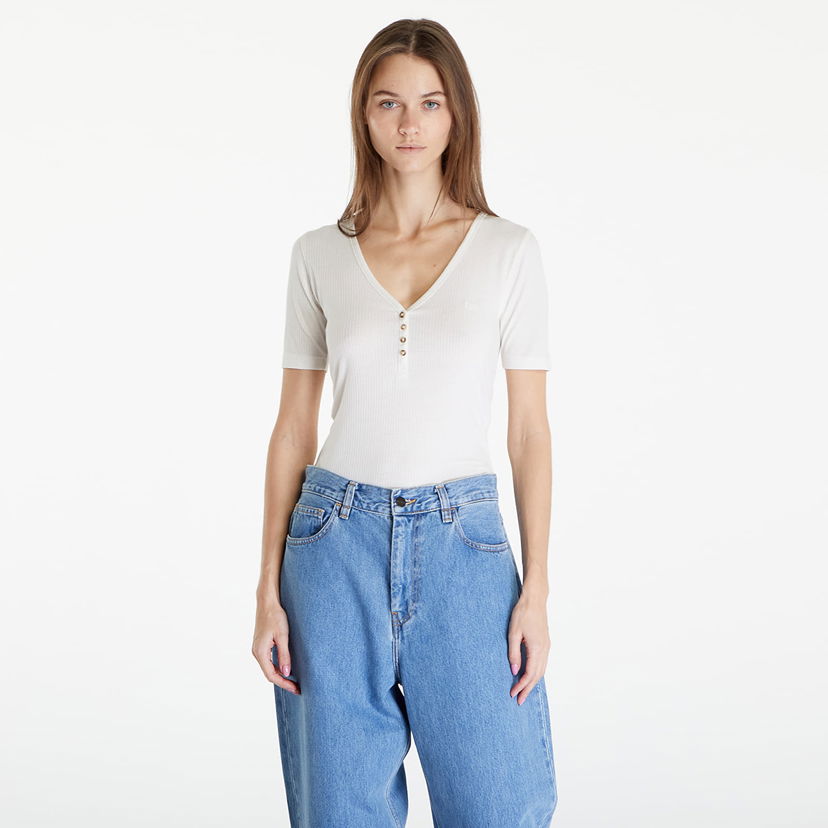Majica kratkih rukava Lee Henley Beige Bež | 112333722