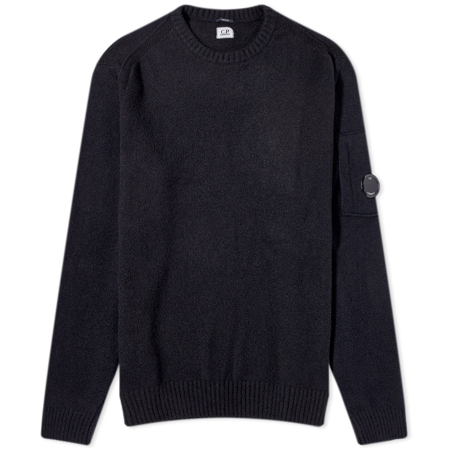 Džemper C.P. Company Fleece Knit Crewneck Tamnoplava | 15CMKN197A-006170A-888, 0