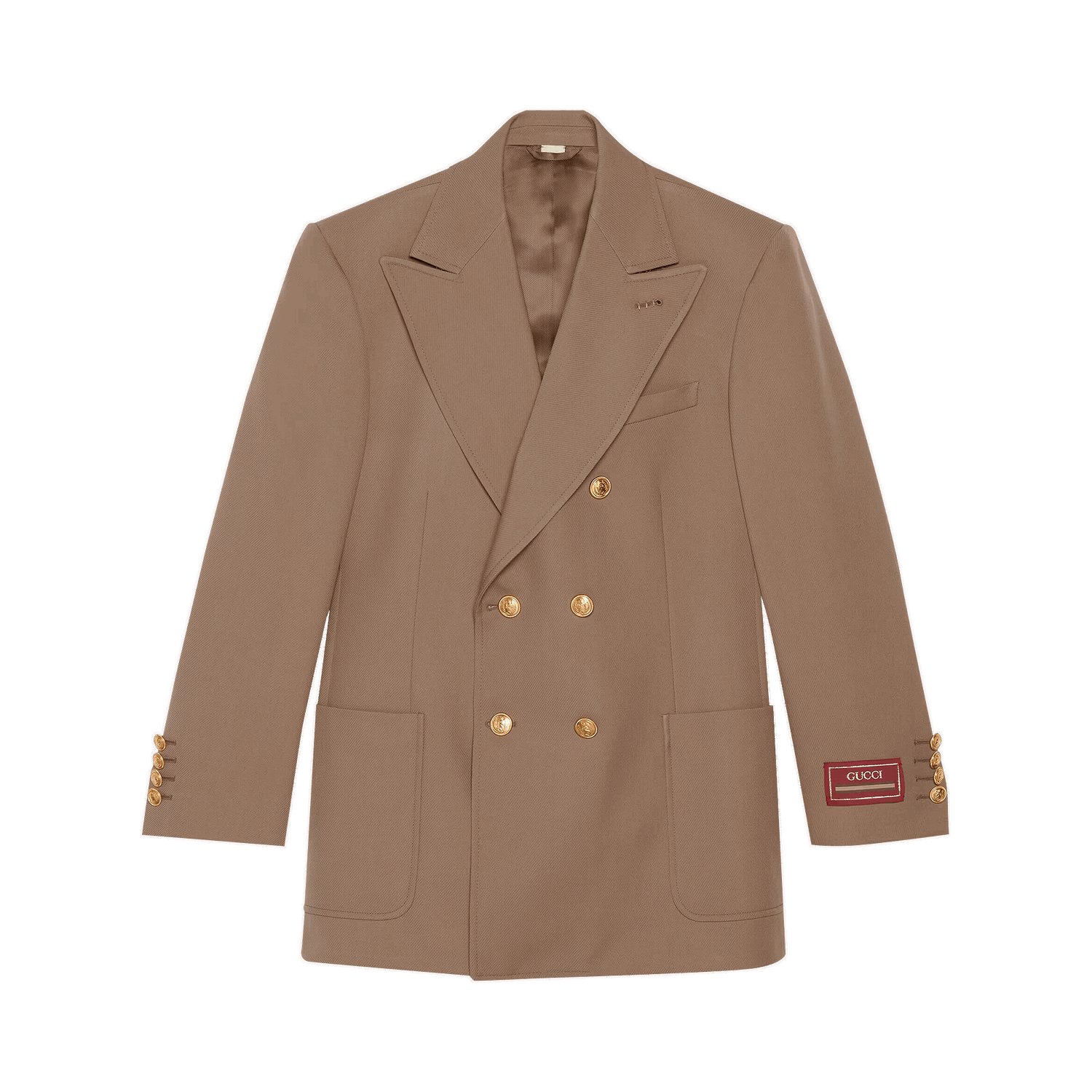 Kaputi Gucci Wool Double Breasted Coat Bež | 685870 Z568J 2052, 0