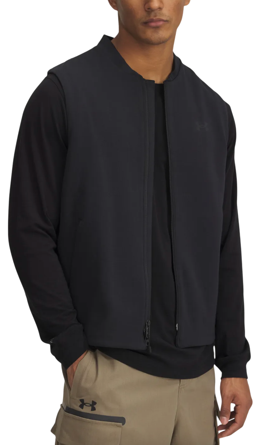 Prsluk Under Armour Under Armour Unstoppable Fleece Grid Vest Crna | 1390272-001