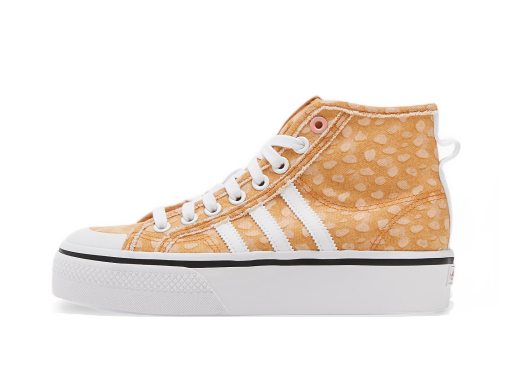 Tenisice i cipele adidas Originals Disney x Nizza Platform Mid W Smeđa | GZ1657