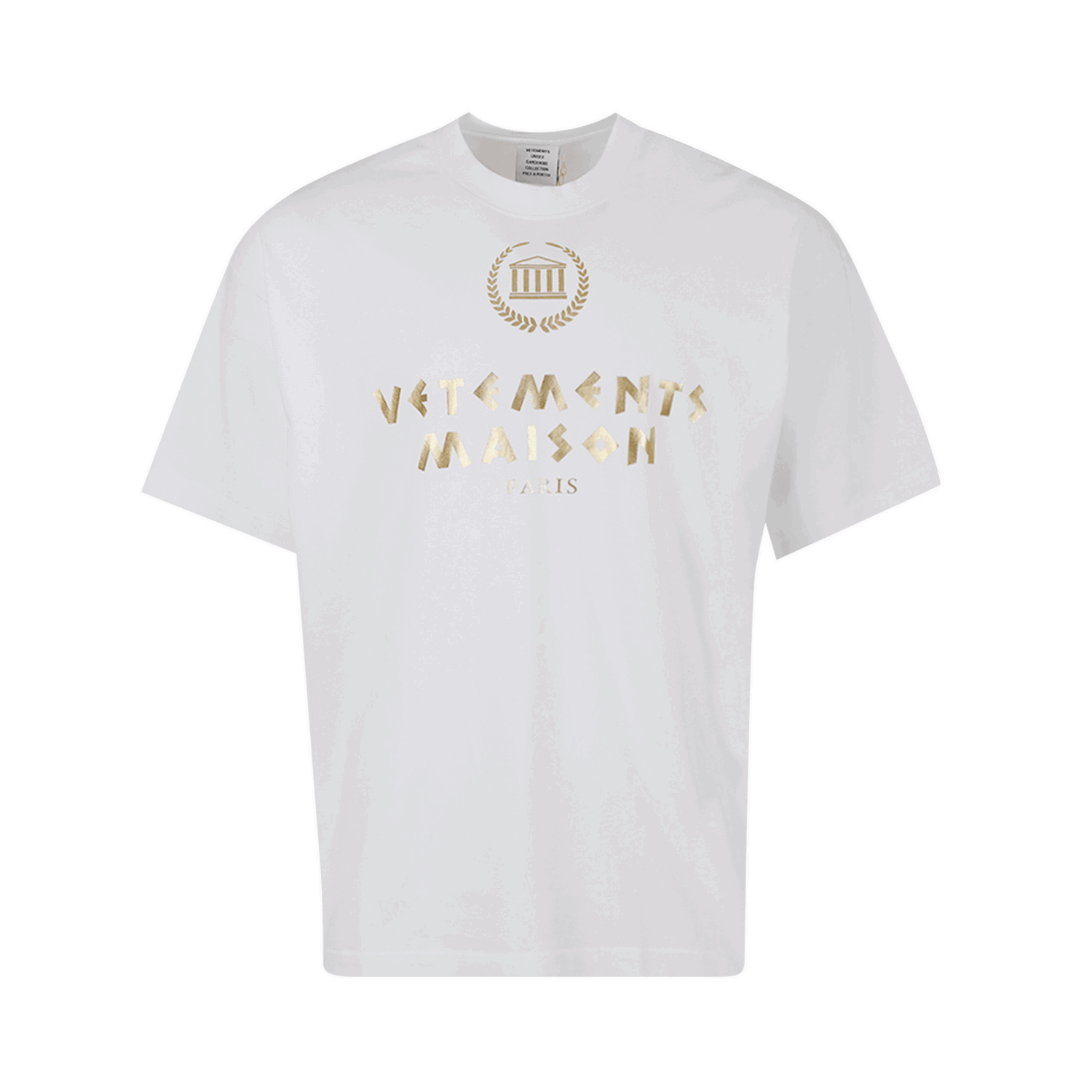 Majica kratkih rukava VETEMENTS Maison Hotel Casino T-Shirt Bijela | UA53TR300W WHIT, 0