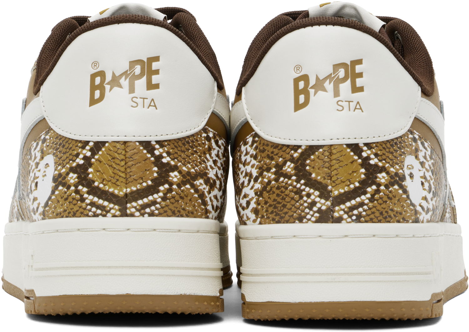 Tenisice i cipele BAPE SSENSE Exclusive Tape STA Smeđa | Bape Sta, 1