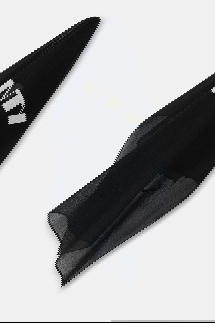 Šal Rick Owens Rick Owens DRKSHDW Cotton Printed Opera Bandana Crna | DA02E7471.SCAEP2, 0