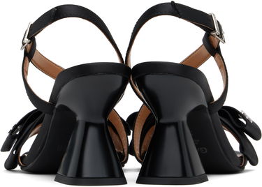 Tenisice i cipele GANNI GANNI Big Bow High Heeled Sandals Crna | S2850, 1