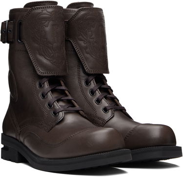 Tenisice i cipele KIKO KOSTADINOV Kiko Kostadinov Fitz Military Boots Smeđa | KKAW25FT01-157, 3