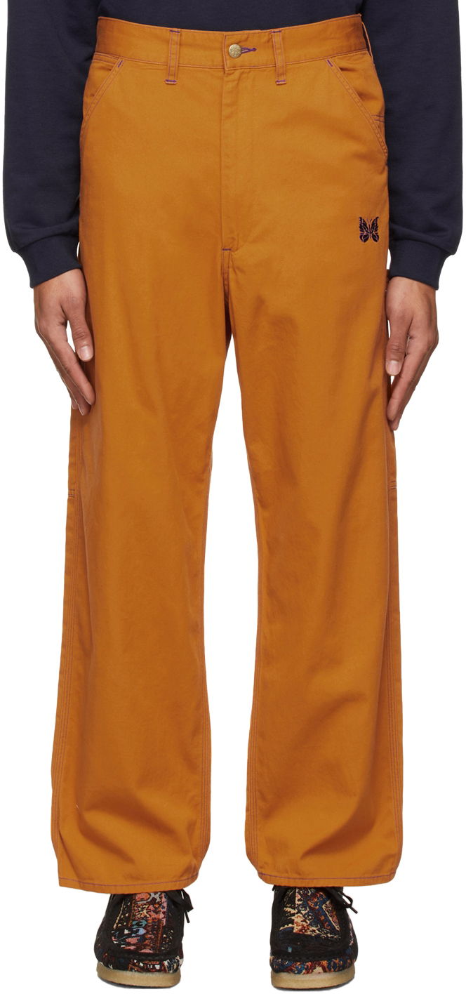 Hlače Needles NEEDLES SMITH'S Edition Painter Trousers Narančasta | KP287