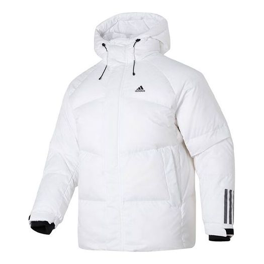 Pernata jakna adidas Originals Goose Down Puffer Jacket Bijela | IL8925