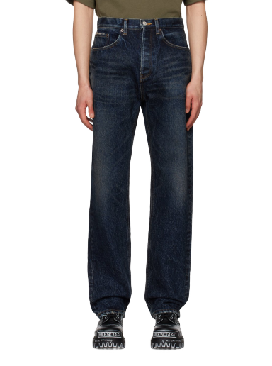 Jeans Balenciaga Relaxed Jeans Tamnoplava | 724715-TNW51-4021
