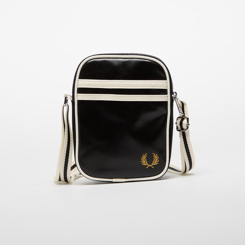 Torba za rame Fred Perry Fred Perry Classic Small Side Bag Crna | L1179 D57